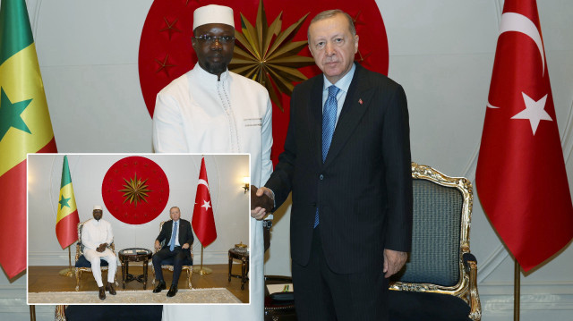 Cumhurbaşkanı Erdoğan Senegal Başbakanı Sonko’yu kabul etti
