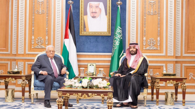 Mahmud Abbas ile Prens Selman ‘Filistin’i görüştü: Uluslararası dayanışma güçlendirilmeli