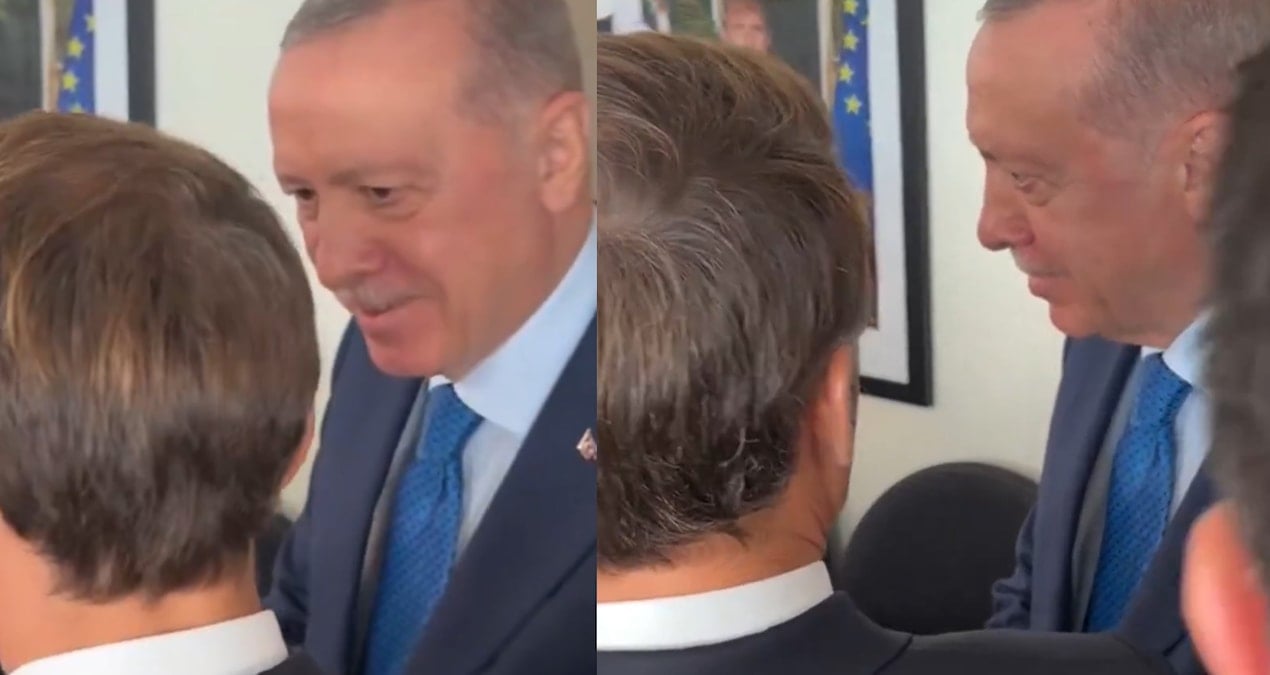 Erdoğan ile Macron arasında ilginç diyalog: İyi olduğu zamanlar da oluyor demek ki