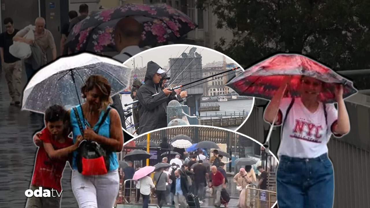 İstanbul yağmura kavuştu… Meteoroloji saat verdi: Dışarı çıkarken dikkat… 8 ile sarı kodlu uyarı