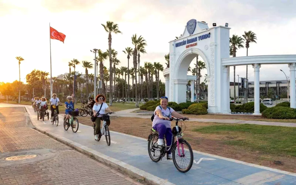 Mersin’de Avrupa Hareketlilik Haftası Bisiklet Etkinliği