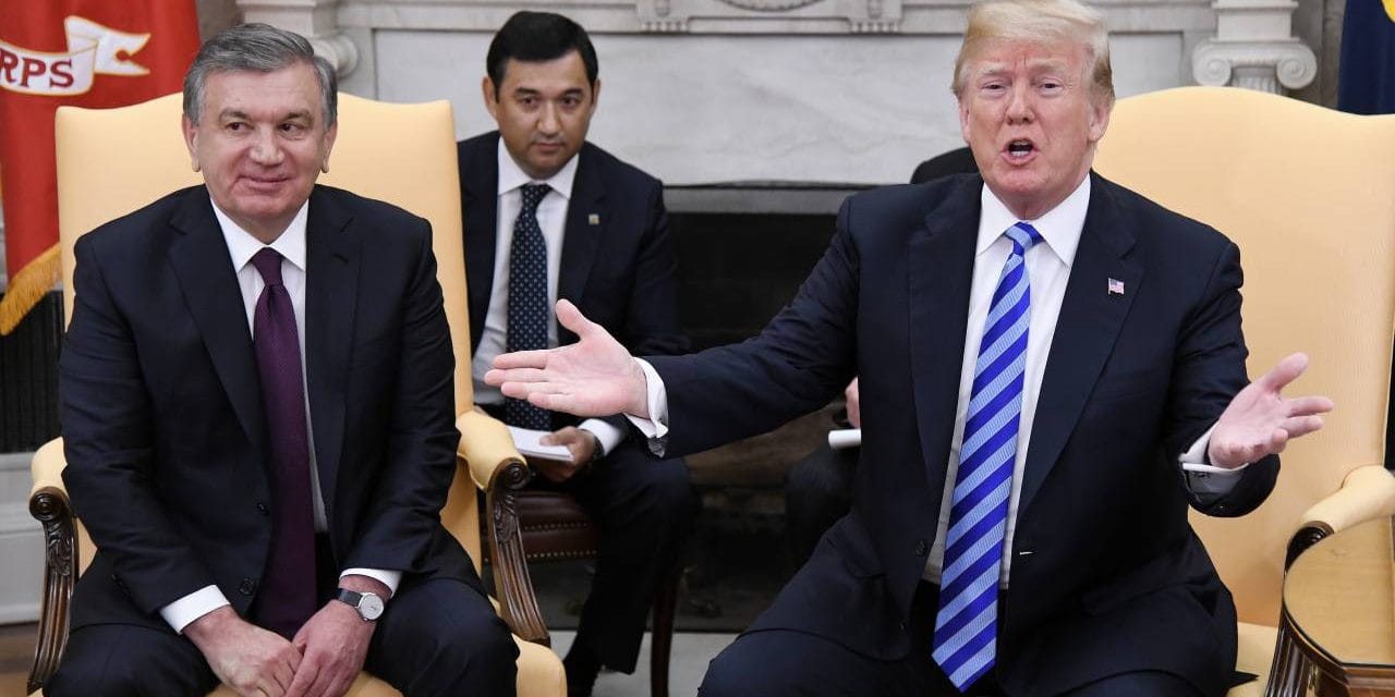 Trump elini Özbekistan’a da attı
