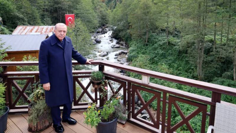 Cumhurbaşkanı Erdoğan Ayder Yaylası’nı ziyaret etti