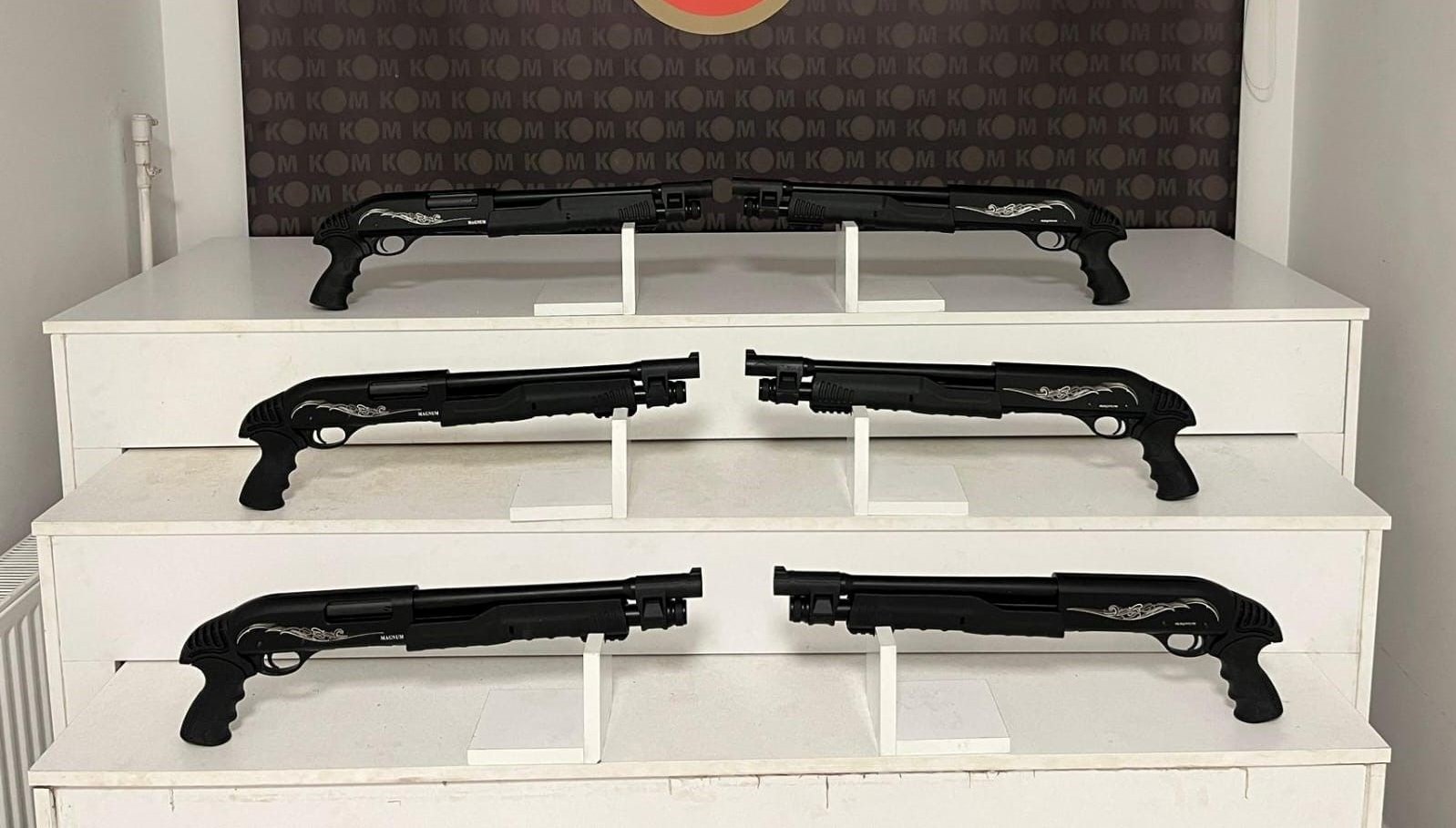 Kocaeli’de kaçak silah operasyonu: 6 pompalı tüfek ele geçirildi