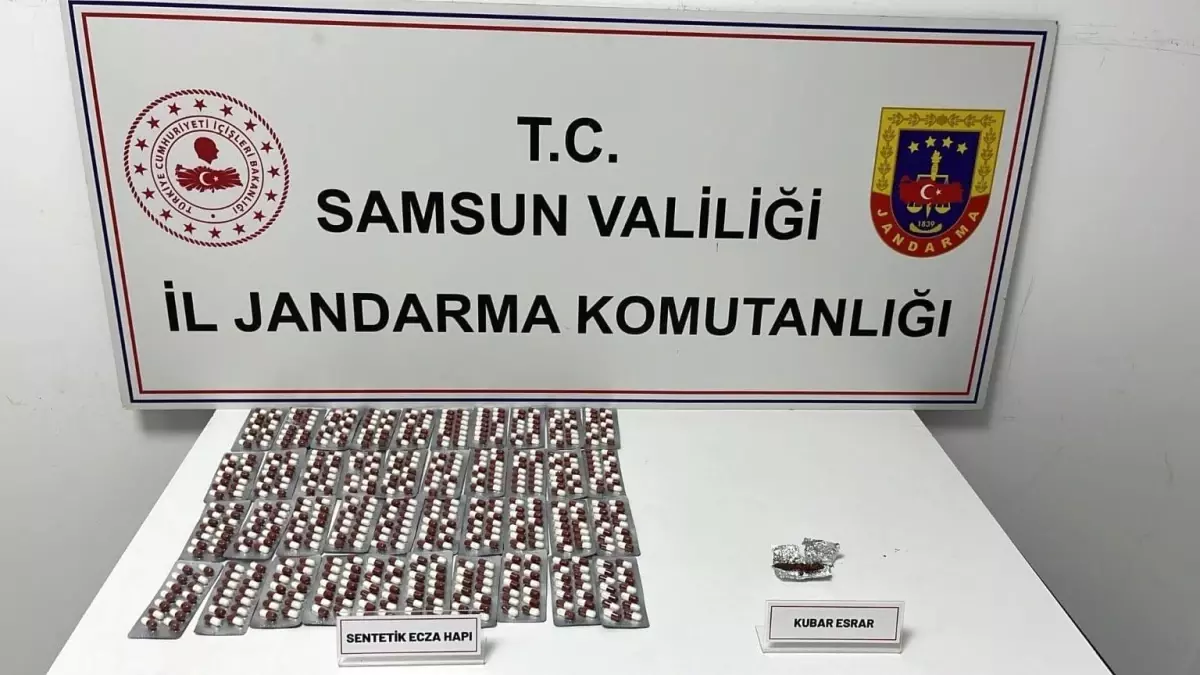 Samsun’da Uyuşturucu Operasyonu: İki Şahıs Gözaltında