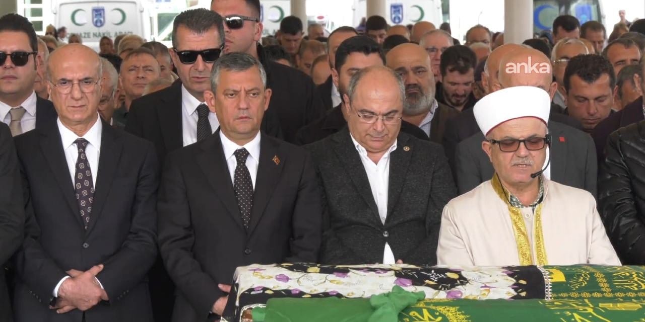 CHP Lideri Özel Turan Aydoğan’ı acı gününde yalnız bırakmadı