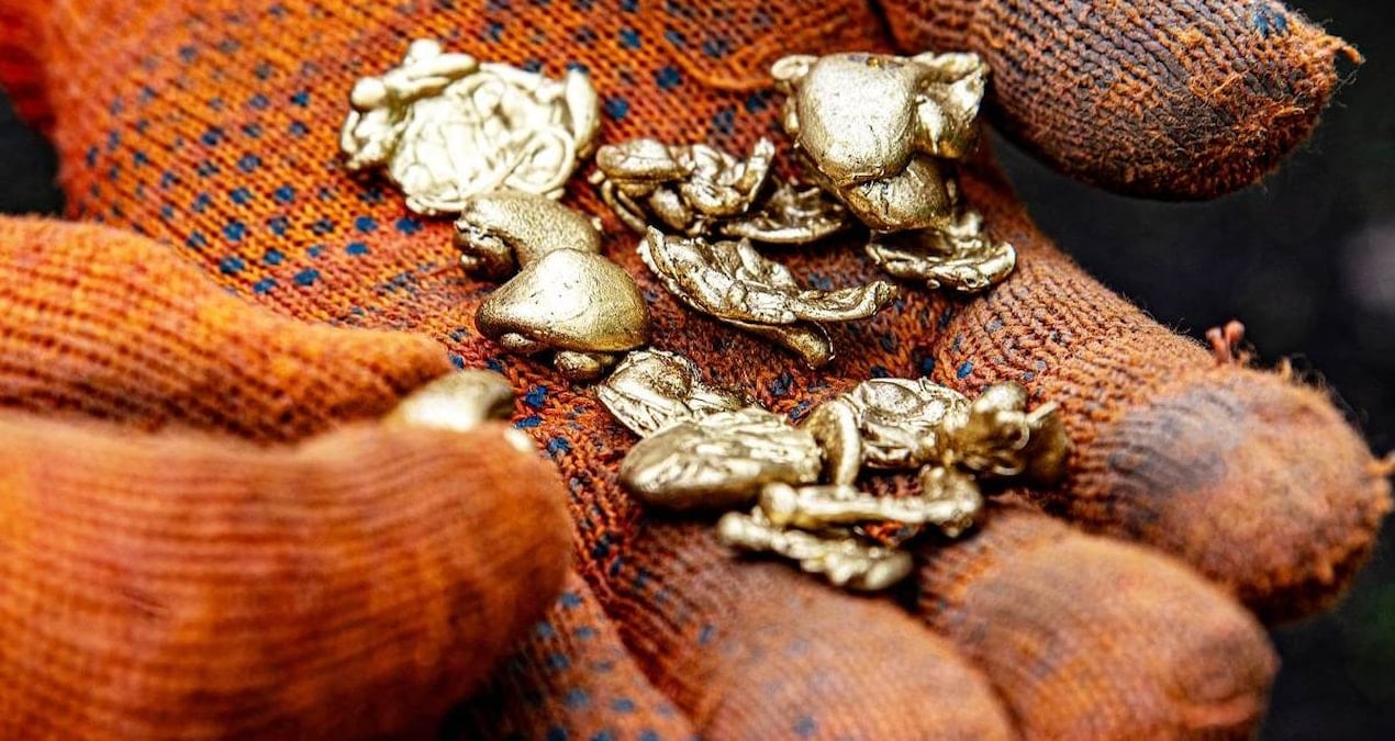 Şimdiye dek görülmemiş yüksek kaliteli altın bulundu: Maden ocağından fışkırdı