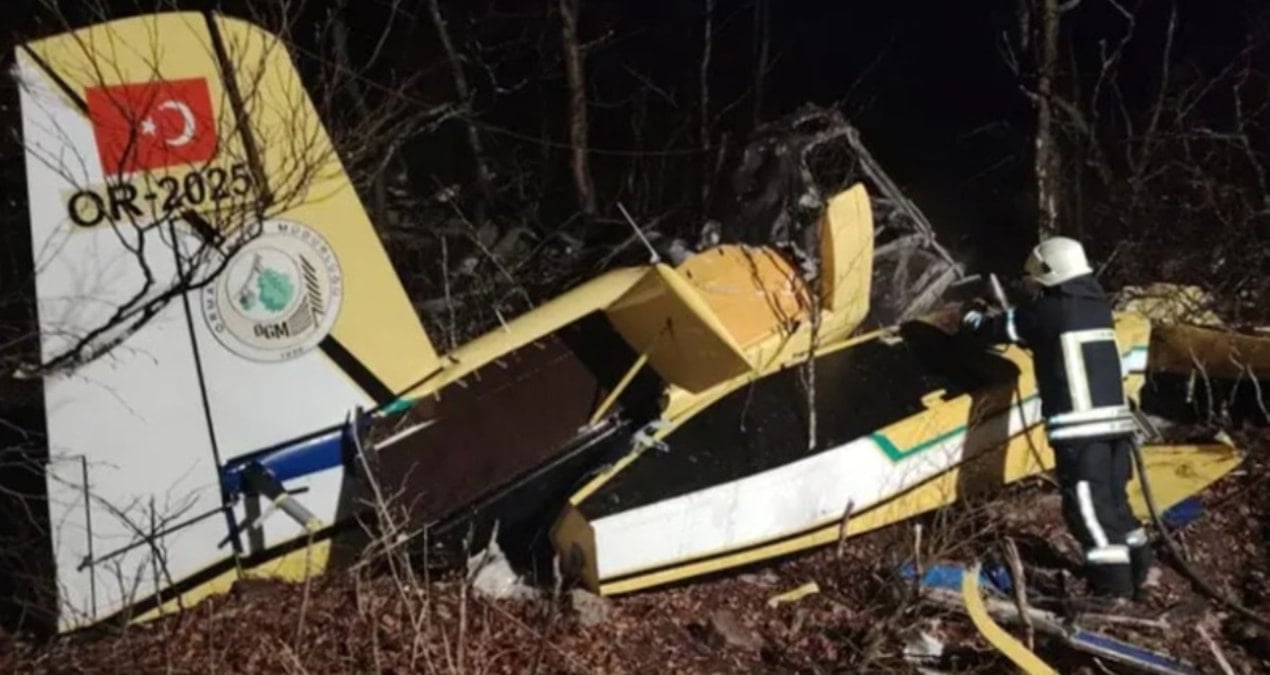 Tarım ve Orman Bakanlığı’ndan düşen uçağa ilişkin açıklama