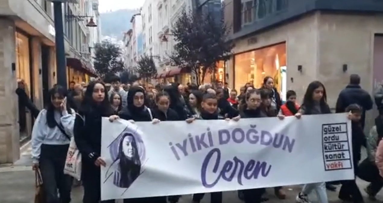 6 yıl önce öldürülen Ceren Özdemir Ordu’da anıldı