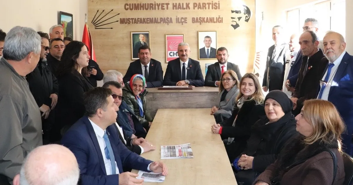 CHP Bursa’dan Mustafakemalpaşa’da saha çalışması