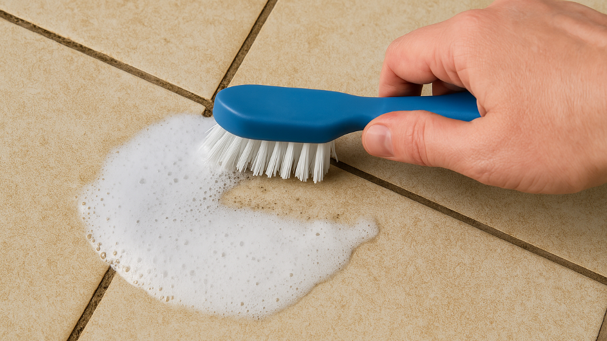 Kimyasalsız derz beyazlatma yöntemi: Sıfır gibi oluyor…