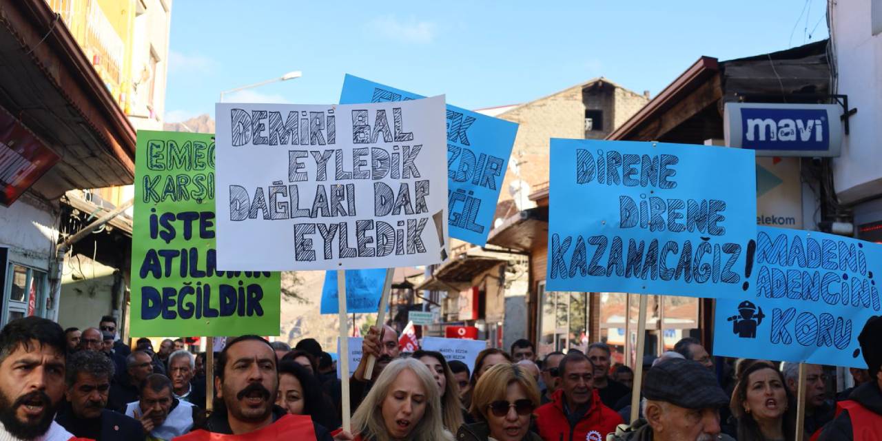 Madenciler Sivas’ta yürüdü!