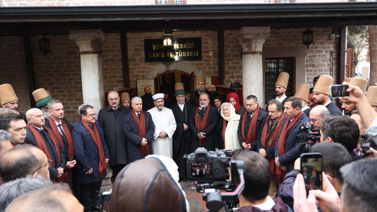 Mevlana’nın 752. Vuslat Yıl Dönümü anma etkinlikleri “Huzur Vakti” temasıyla başladı