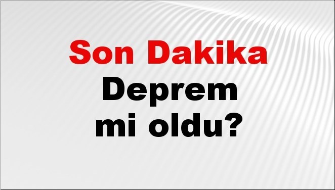 Son dakika Karabük’te deprem mi oldu? Az önce deprem Karabük’te nerede oldu? Karabük deprem Kandilli ve AFAD son depremler listesi 02 Aralık 2025