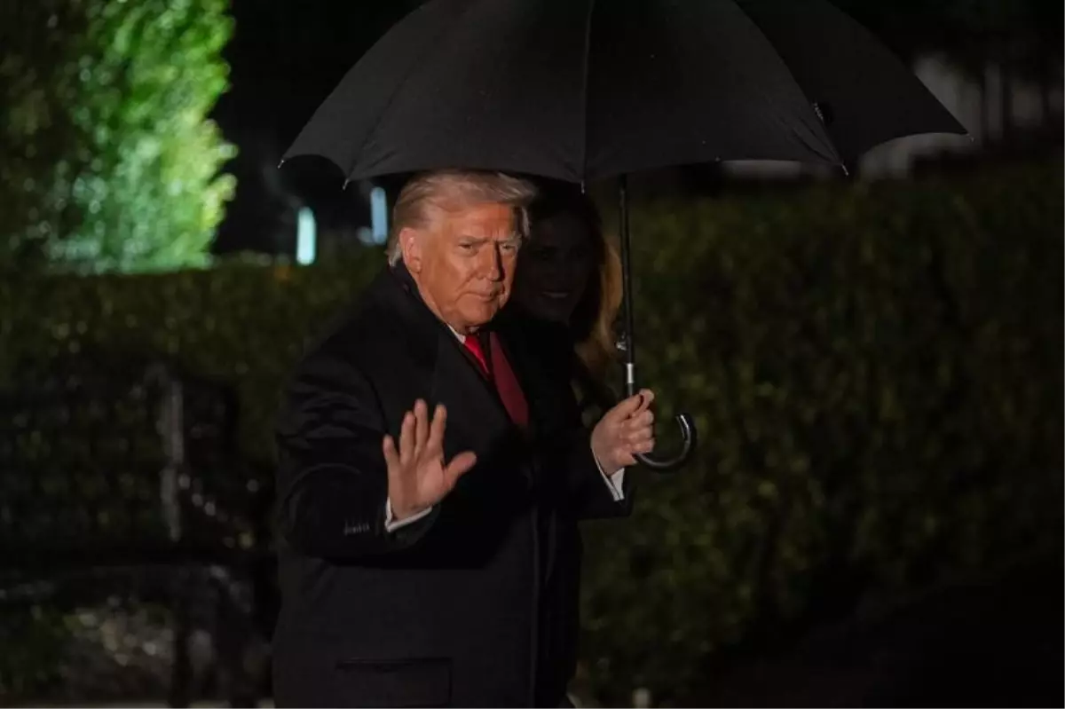 Trump’ın Konvoyu Şüpheli Nesne Nedeniyle Yolda Değişti